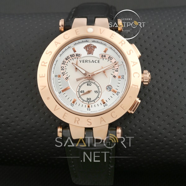 Versace Saat Beyaz Kadran Gold Kasa Eta Saat Replika Saat Rolex