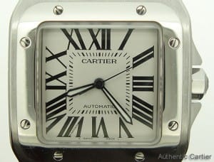 Authentic Cartier Santos Big