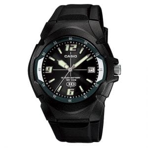casio quartz gents analog dress watch mw 600f mw 600f 1a