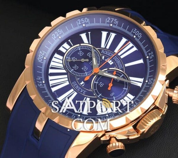 Roger Dubuis Excalibur Lacivert Gold