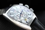 Franck Muller Çelik Kasa  Beyaz Kadran