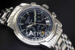 Longines Steel Black Dial Chronograph