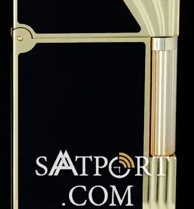 S.T. Dupont Silver&Black Solitaire Lighter