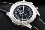 Breitling Bentley Siyah Deri Kordon