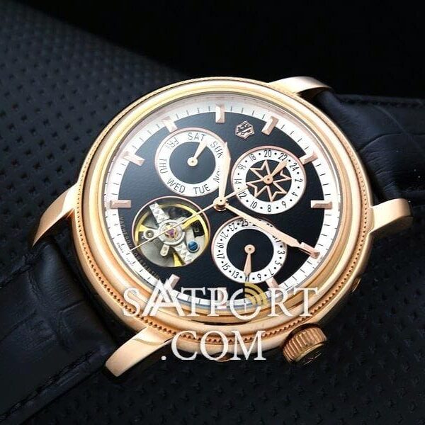 Vacheron Constantin Gold Tourbillon Siyah SP12