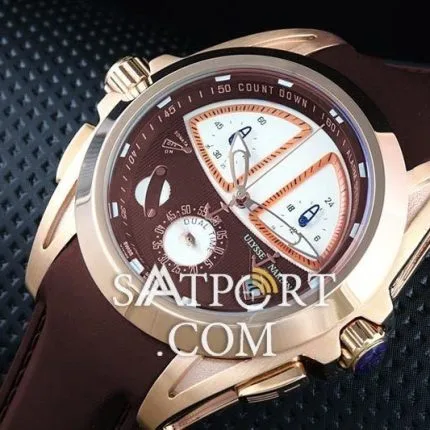 Ulysse Nardin Sonata Chronograph Kahve