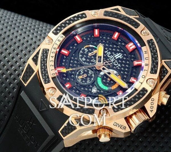 Hublot King Power Musee Black Gold Chronograph