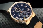 Ulysse Nardin Le Locle Siyah Gold Bayan Saati