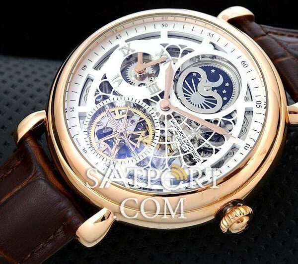 Vacheron Constantin Skeleton Gold Beyaz Kadran S22