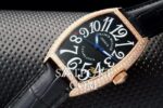 Franck Muller Crazy Hours Bayan Siyah Gold CH F411