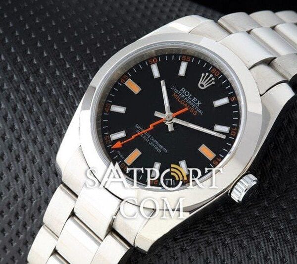 Rolex Milgauss Replika 116400 Siyah Kadran