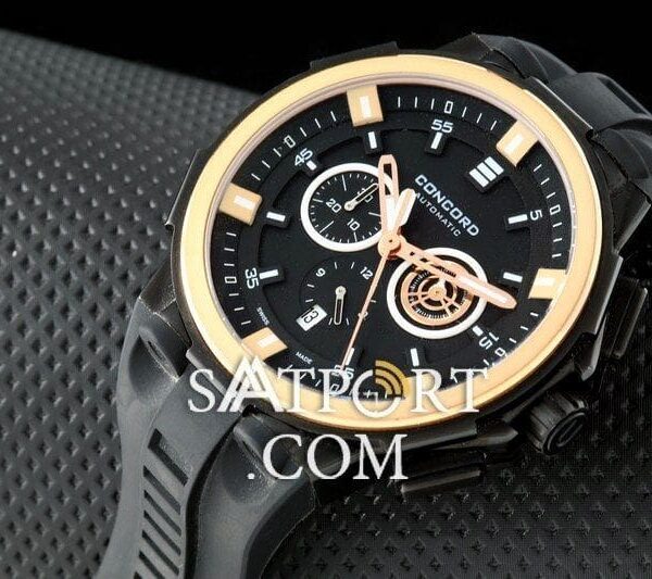 Concord C2 Chronograph Siyah