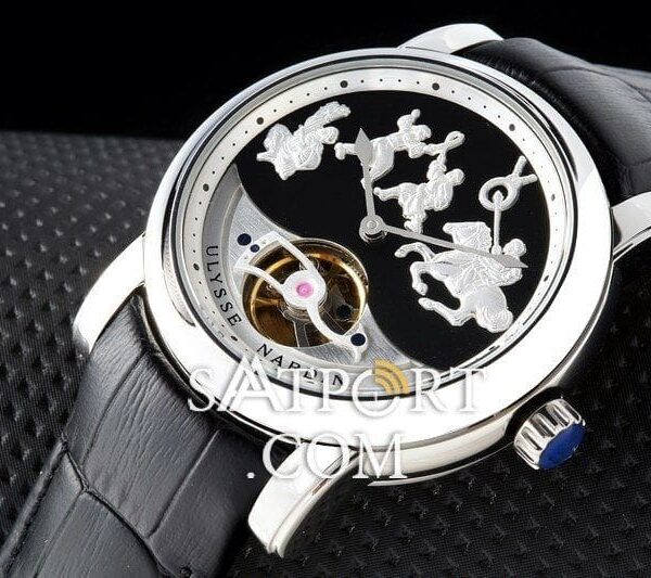 Ulysse Nardin Alexander the Great Siyah Gümüş Kasa