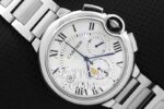 Cartier Ballon Bleu Erkek Saati Silver