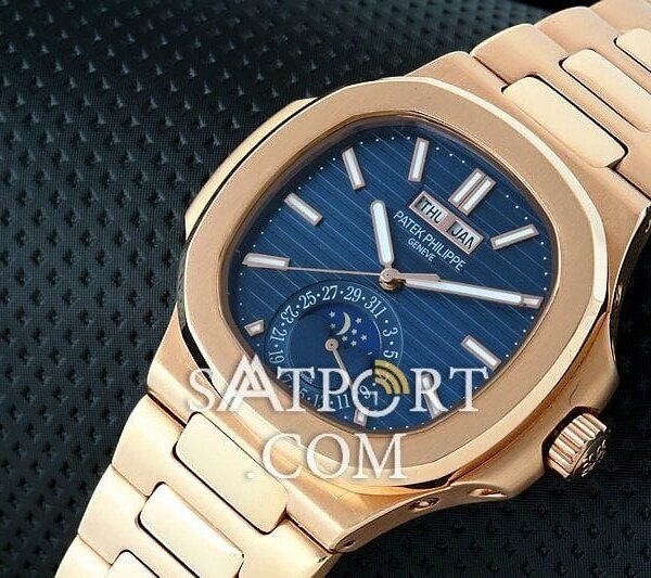 Patek Philippe Nautilus Rose Lacivert Kadran