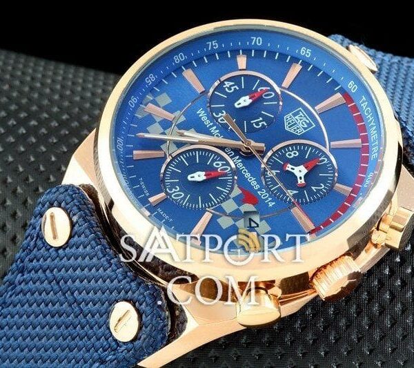 Tag Heuer Mclaren 2014 Lacivert Gold