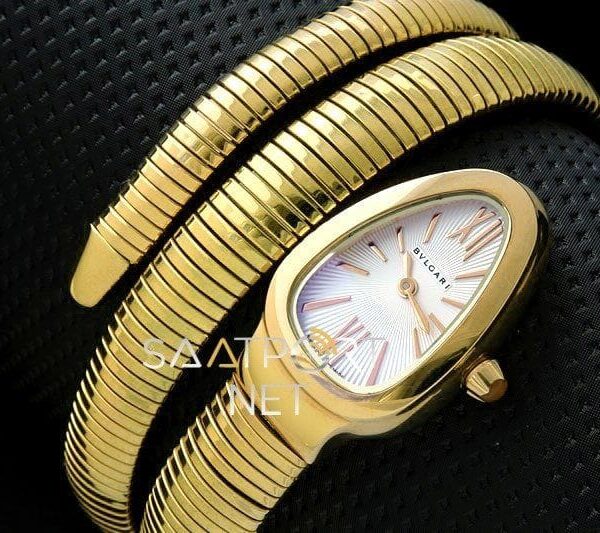 Bvlgari Serpenti Bayan Saati Gold