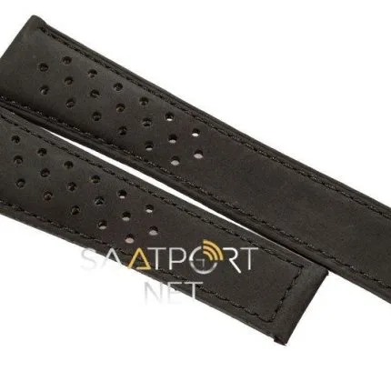 Tag Heuer Siyah Süet Kordon