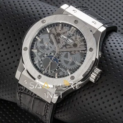 Hublot Aerofusion Moonphase Siyah Kordon