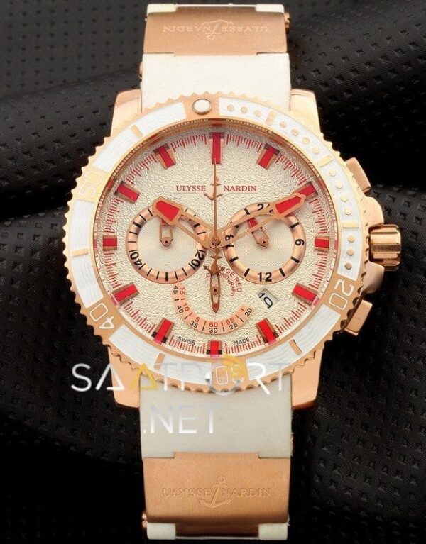 Ulysse Nardin Maxi Marine Beyaz Gold