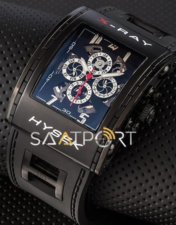 Jorg Hysek X-Ray Silver Chronograph Siyah II