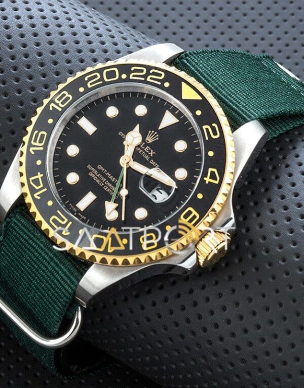 Rolex Submariner GMT Yeşil Natoband Seramik Bezel