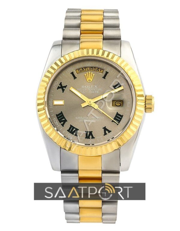 Rolex Day-Date Two Tone Otomatik M Size