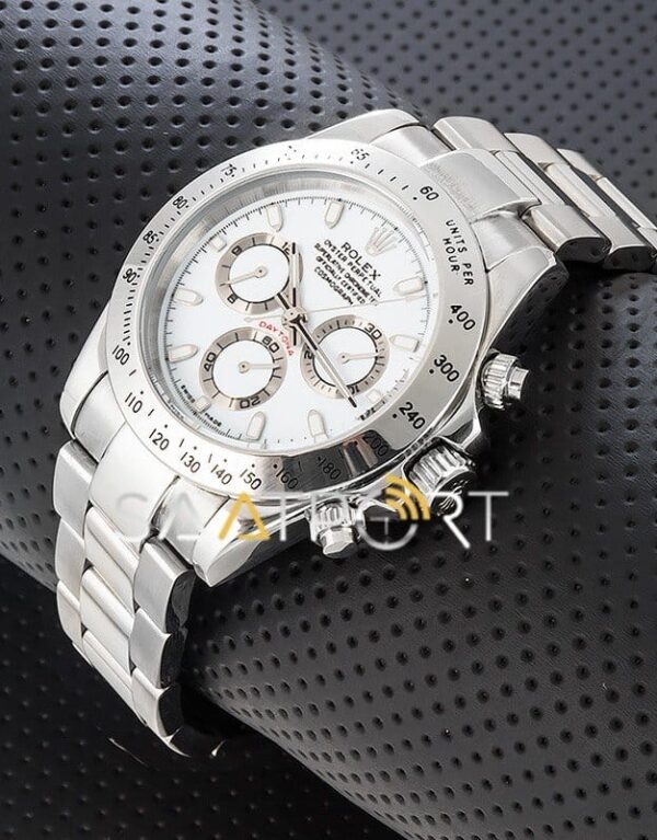 Rolex Daytona Çelik Beyaz Kadran