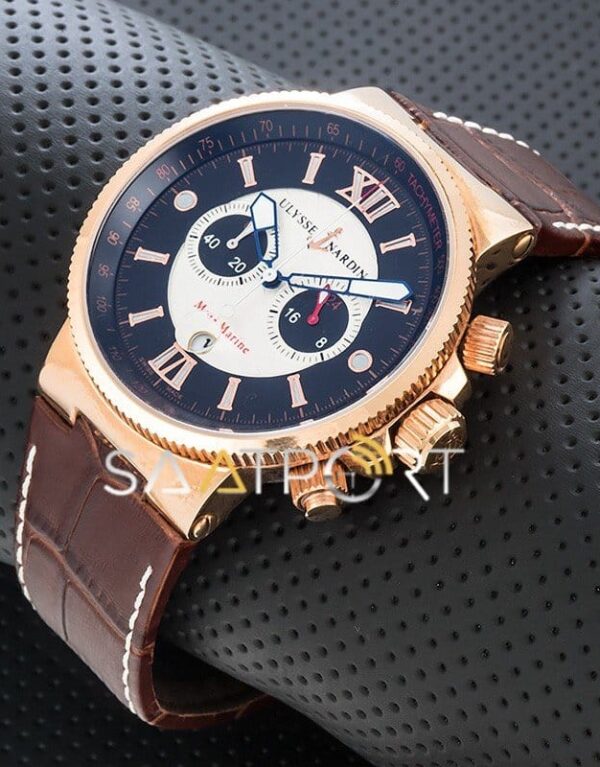 Ulysse Nardin Maxi Marine Kahverengi Deri