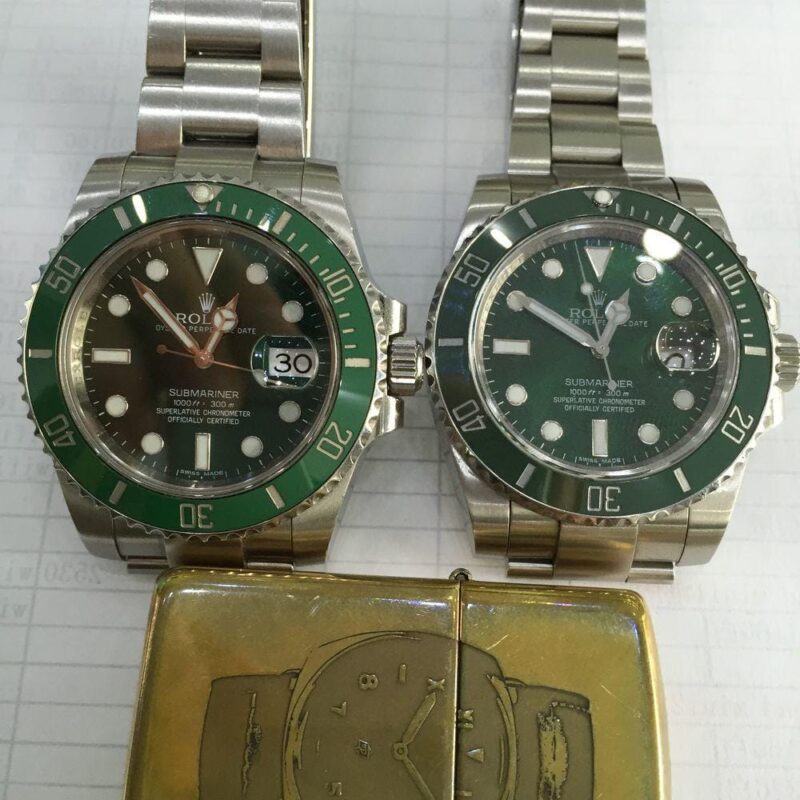 Genuine-Submariner-VS-Replica