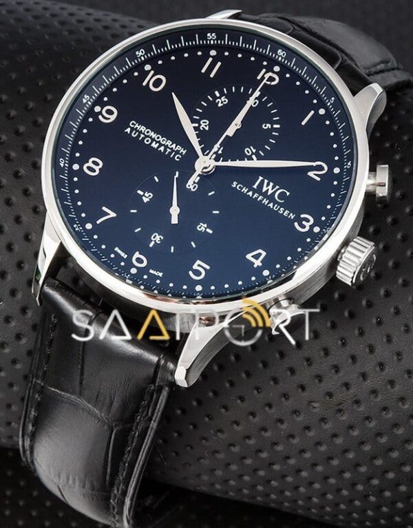 IWC Portugieser Chronograph IW3714 Deri Kordon