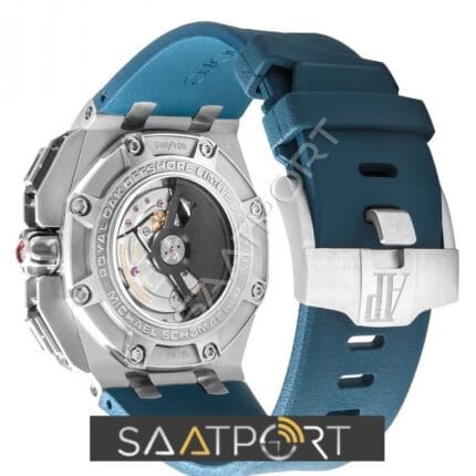audemars-piguet-michael-schumacher-blue chronograph eta-381