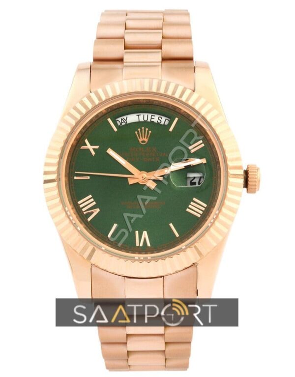 Rolex Day-Date 40 60th Anniversary Watch With Green Dial