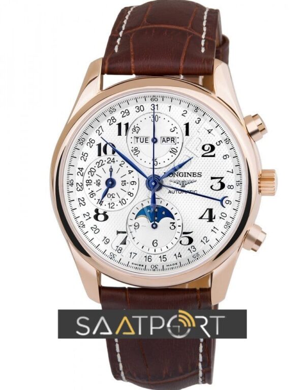 Longines Master Collection Moon Phase Gold Pink Eta