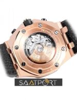 Audemars Piguet Pink Gold Deri Kordon Eta Saat
