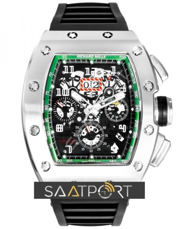 Richard Mille RM 001 Felipe Massa Limited Edition eta saat replika saat 7750 eta mekanizma (11)