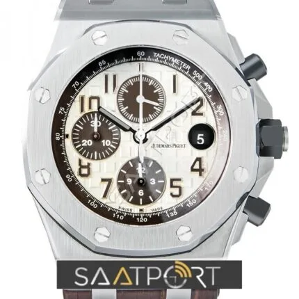 Audemars Piguet Offshore Safari Kahve Deri Kordon Eta