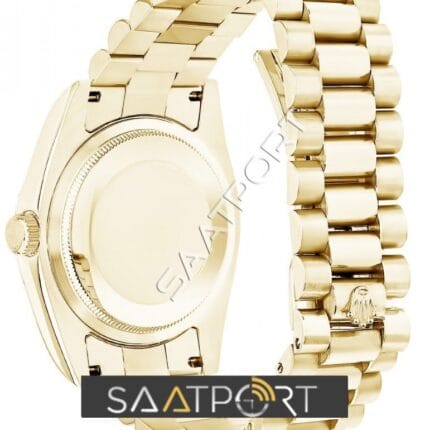 Rolex DATEJUST II 41mm altın gold rose rengi Black dial 41 mm kordon