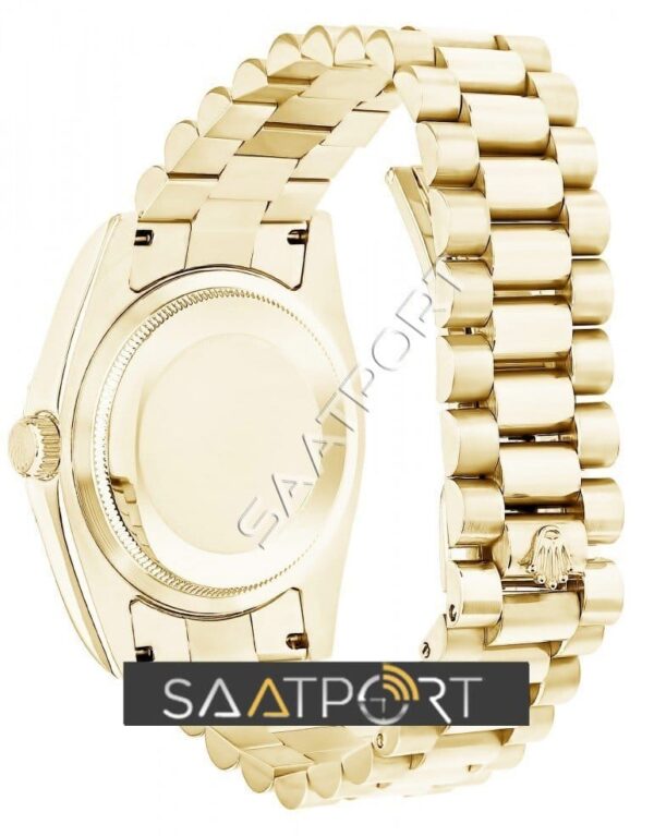Rolex DATEJUST II 41mm altın gold rose rengi Black dial 41 mm kordon