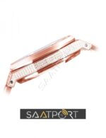 audemars piguet baget taşlı ap taşlı model rose silver Audemars Piguet Royal Oak Full Diamond (3)