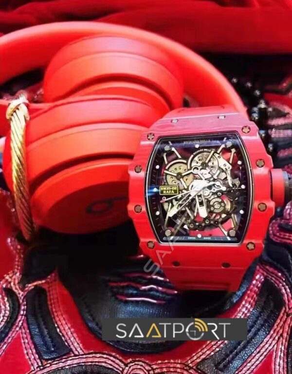 Richard Mille Carbon Eta Saat RM35 02 Rafael Nadal TPT Red
