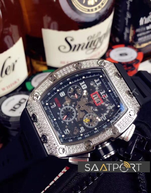 Richard Mille Taşlı RM 011 Chronograph Felipe Massa Baget