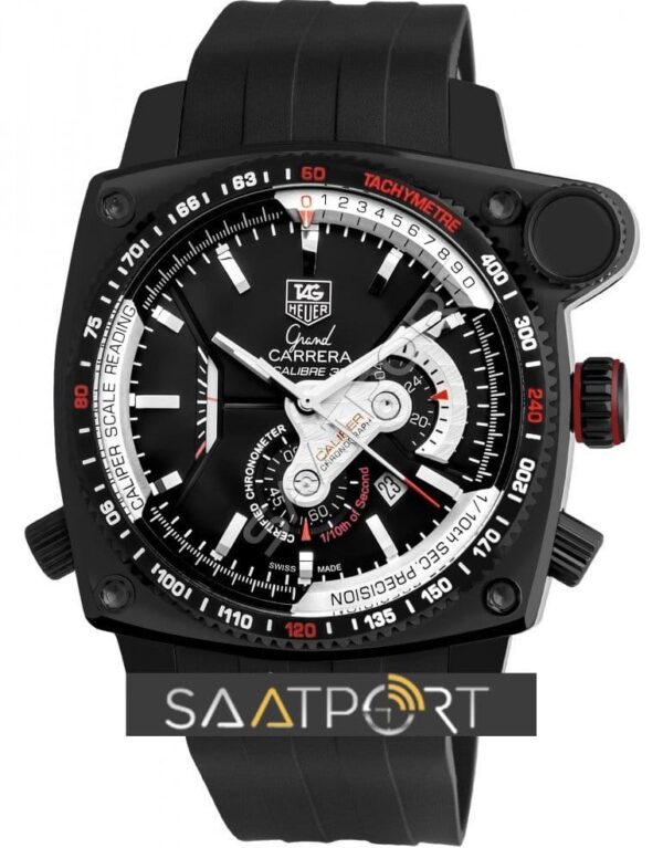 TAG Heuer Calibre 36 Kare Serisi Silikon Kordon