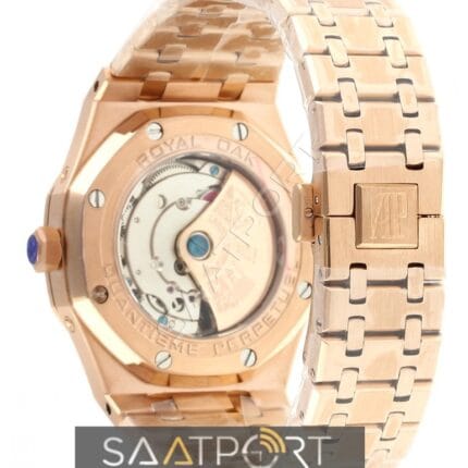 Audemars Piguet Royal Oak Perpetual Calendar Pink Gold 18 CARAT REPLİKA SAAT ETA SAATLER AP REPLİKA (3)