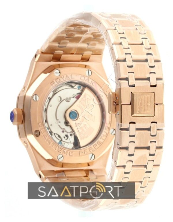 Audemars Piguet Royal Oak Perpetual Calendar Pink Gold 18 CARAT REPLİKA SAAT ETA SAATLER AP REPLİKA (3)