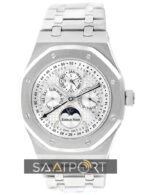 Audemars Piguet Royal Oak Perpetual Calendar White new rose gold silver replika saat eta sat replikalar saatport (2)