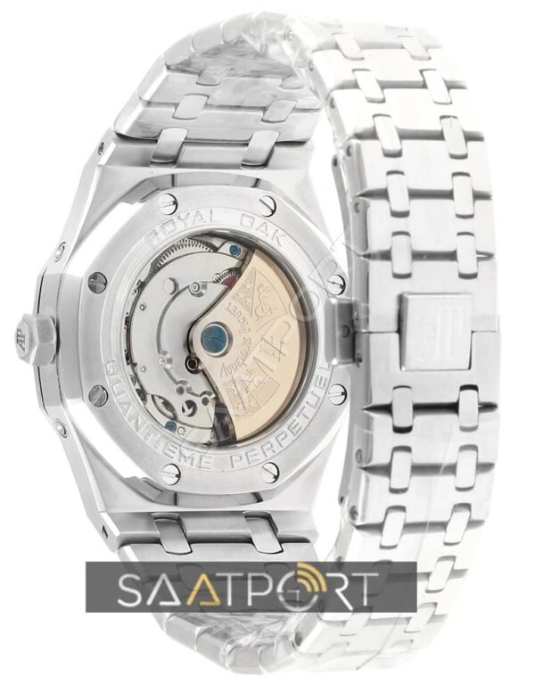 Audemars Piguet Royal Oak Perpetual Calendar White new rose gold silver replika saat eta sat replikalar saatport (3)