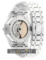 Audemars Piguet Royal Oak Perpetual Calendar White new rose gold silver replika saat eta sat replikalar saatport (9)