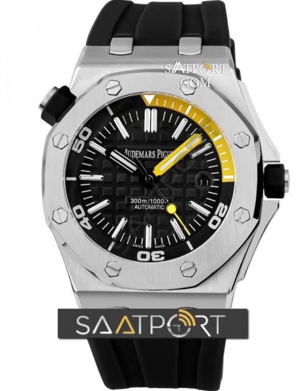 AUDEMARS PIGUET ROYAL OAK DIVER TURUNCU ETA MEKANİZMA 15710ST AP DİVER (1)