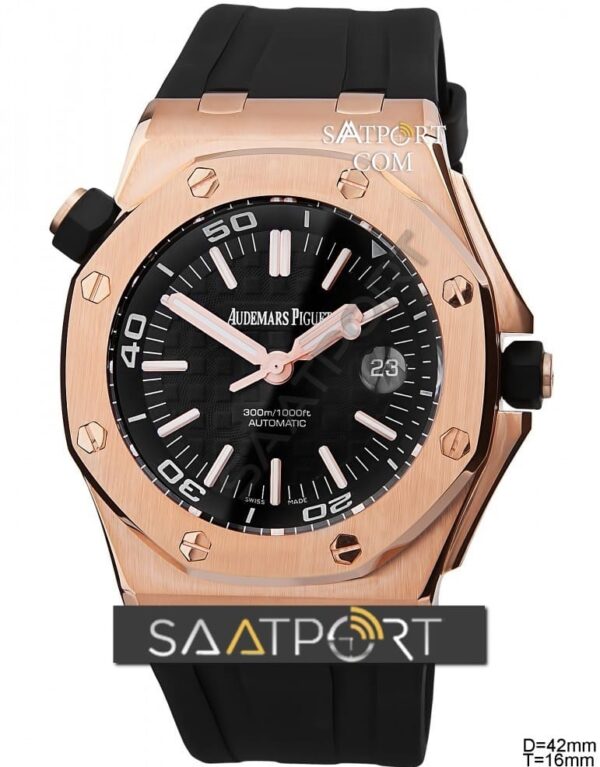 AUDEMARS PIGUET SCUBA Rose Gold Diver 15340OR.OO.D002CA.01 replika saat (1)